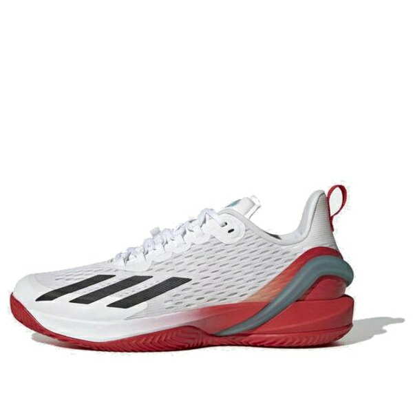 adidas アディダス メンズ スニーカー 【adidas Adizero Cybersonic 'White Preloved Red' HQ5923】 サイズ US_8.5(26.5cm)｜asty