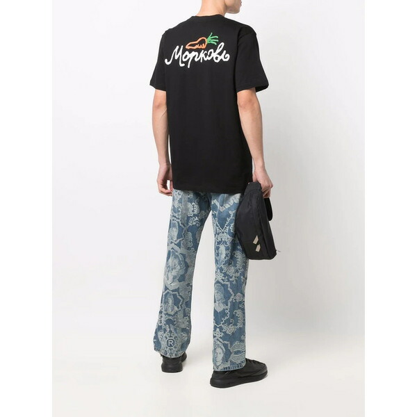 新品□送料無料□ キャロッツ メンズ Tシャツ トップス ロゴ black fucoa.cl