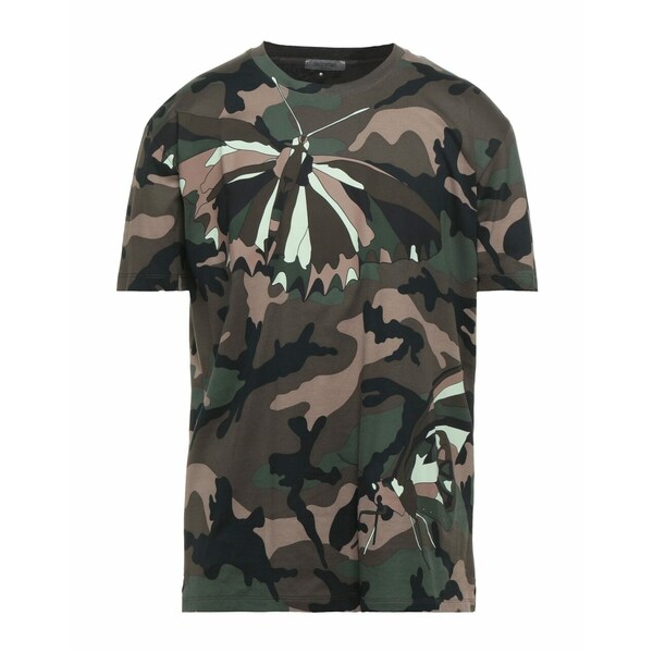 VALENTINO ヴァレンティノ Tシャツ トップス メンズ T-shirts Military