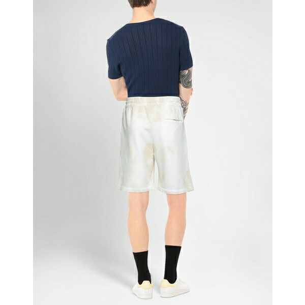 柔らかい MARCELO BURLON マルセロバーロン カジュアルパンツ ボトムス メンズ Shorts  Bermuda Shorts  Black