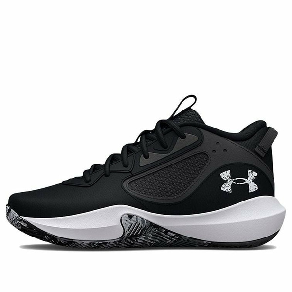 Under Armour アンダーアーマー メンズ スニーカー  【Under Armour Lockdown 6 \u0027Black White\u0027 3025616-001】  大きさ US_10.5(28.5糎)