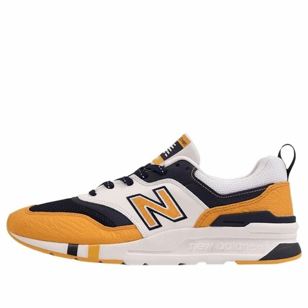 New Balance ニュー平衡にする メンズ スニーカー  【New Balance 997H \u0027White Yellow Navy\u0027 コマーシャル997HBY】  大きさ US_11(29.0糎)