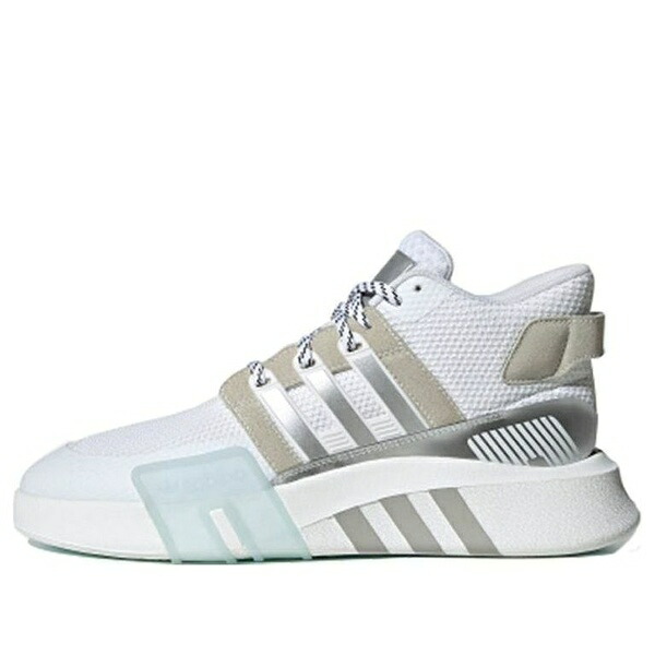 adidas アディダス メンズ スニーカー  【adidas EQT Bask ADV V2 \u0027White Grey\u0027 FW4258】  大きさ US_7.5(25.5珊)