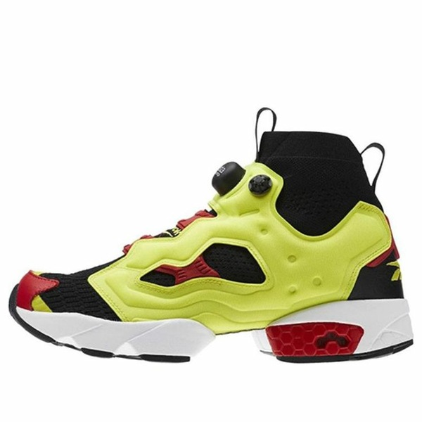 Reebok リーボック メンズ スニーカー 【Reebok InstaPump Fury Ultraknit OG 'Black Hypergreen' BS6367】 サイズ US_8(26.0cm)｜asty