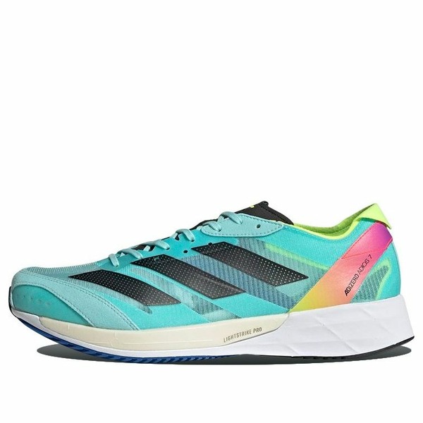 adidas アディダス メンズ スニーカー  【adidas Adizero Adios 7 \u0027Light Aqua Black\u0027 HQ3510】  大きさ US_10.5(28.5珊)