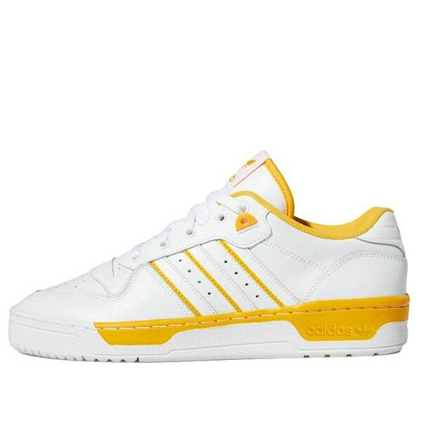 adidas アディダス メンズ スニーカー  【adidas Rivalry Low \u0027White Active Gold\u0027 EE4656】  大きさ US_8(26.0珊)
