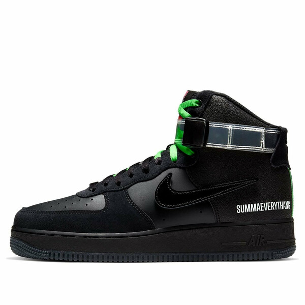 Nike ナイキ メンズ スニーカー  【Nike x Lauren Halsey Air Force 1 High LE \u0027ALL FOR 1 - 天使の都市\u0027 CU3052-001】  大きさ US_9.5(27.5珊)