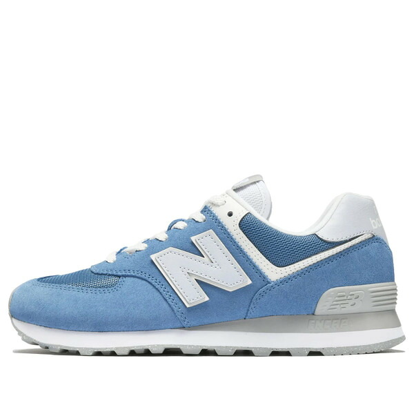 New Balance ニュー平衡にする メンズ スニーカー  【New Balance 574 ESE \u0027Heron Blue Granite White\u0027 U574ESE】  大きさ US_5(23.0糎)