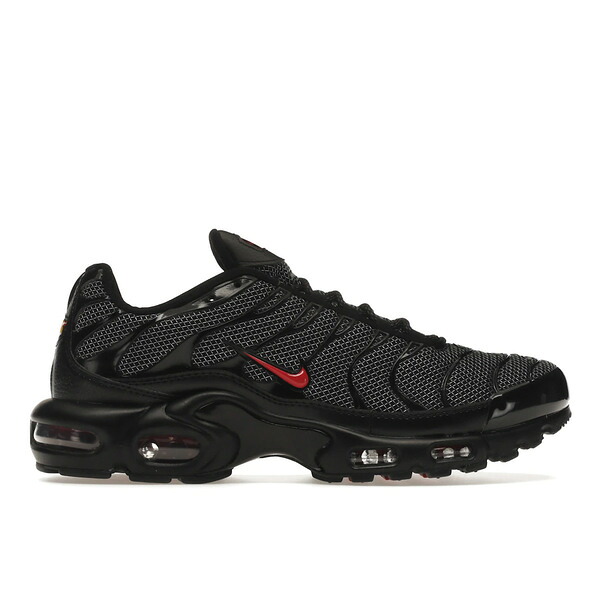 Nike ナイキ メンズ スニーカー 【Nike Air Max Plus Metal Mesh Black Red】 サイズ US_M_13 Black/Metallic Silver/Red|asty