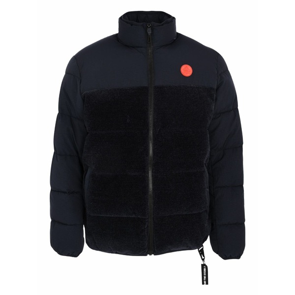 マウナ 世話をする メンズ 上衣＆上衣 アウター Quilted down jacket Blue メンズファッション-コート・ジャケット