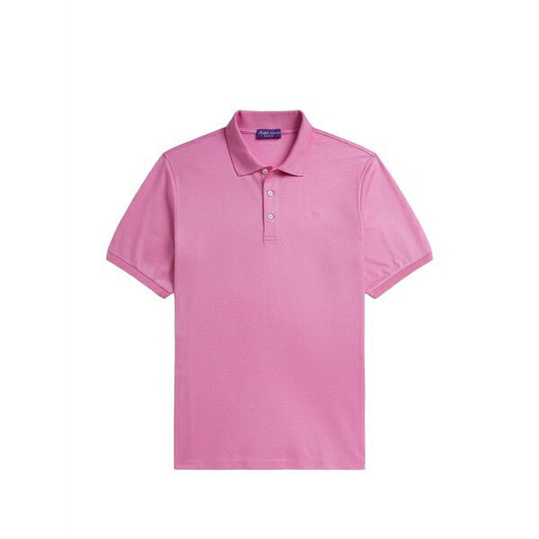 ラルフ・ローレン パープルレーベル メンズ スポーツシャツ トップス Embroidered polo shirt Pink