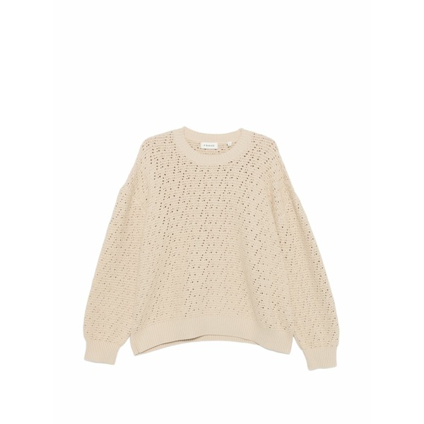 ひな形 メンズ 編み物\u0026プルオーバー アウター Openwork sweater Neutrals