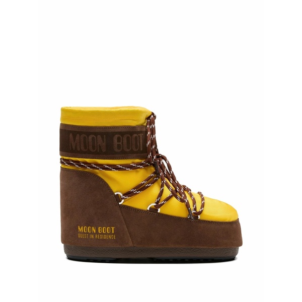 お月さまブーツ レディース ブーツ シューズ X guest インチ residence icon low boots Yellow