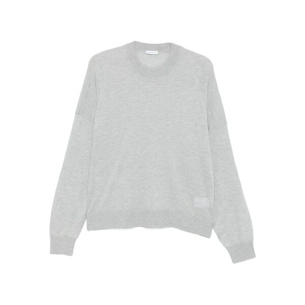 花ショウブ 電話機 アーニム レディース 編み物\u0026スウェーター アウター Crew-neck sweater Grey