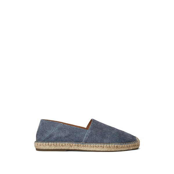 ラルフローレン メンズ サンダル シューズ Braided-midsole espadrilles Blue