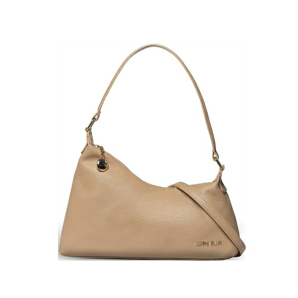 マークエリス レディース ショルダーバッグ 御徒面子 Wynn grained leather shoulder bag Neutrals