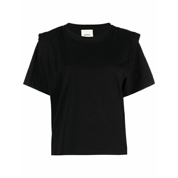 イザ呼びりん マラン レディース ティーシャツ トップス Zelitos organic-cotton t-shirt Black レディースファッション-トップス-Tシャツ・カットソー