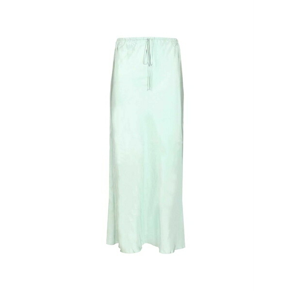 フォルテ フォルテ レディース スコート ボトムス Drawstring MIDI skirt Green スカート-レディースファッション-ボトムス