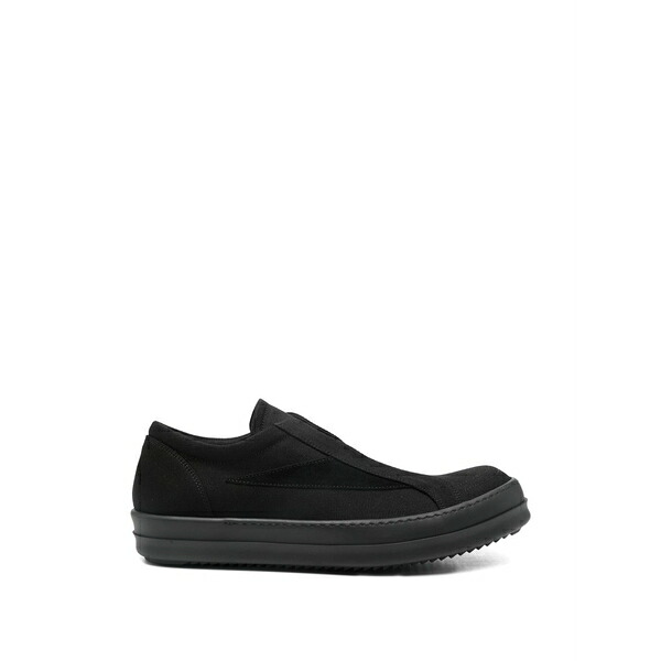 リックオウエンス メンズ スニーカー シューズ Slip-on sneakers Black
