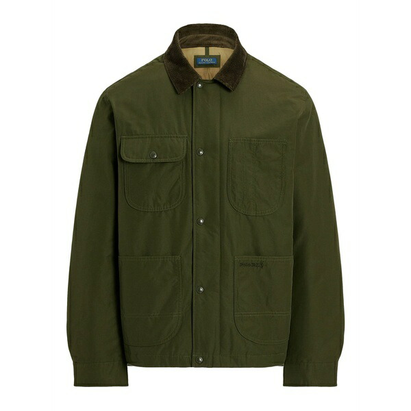 ラルフローレン メンズ 上衣＆上衣 アウター Corduroy-collar jacket Green コート・ジャケット-メンズファッション