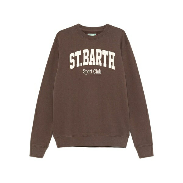 エムシーツーセイントバース メンズ パーカー・スウェットシャツ アウター Graphic-print sweatshirt Brown