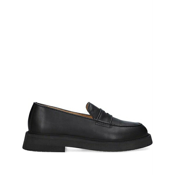 アーペーセー レディース スリッポン・ローファー シューズ Leather loafers Black