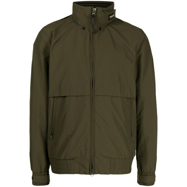ウール リッチ メンズ ジャケット＆ブルゾン アウター High-neck zip-up jacket Green｜asty