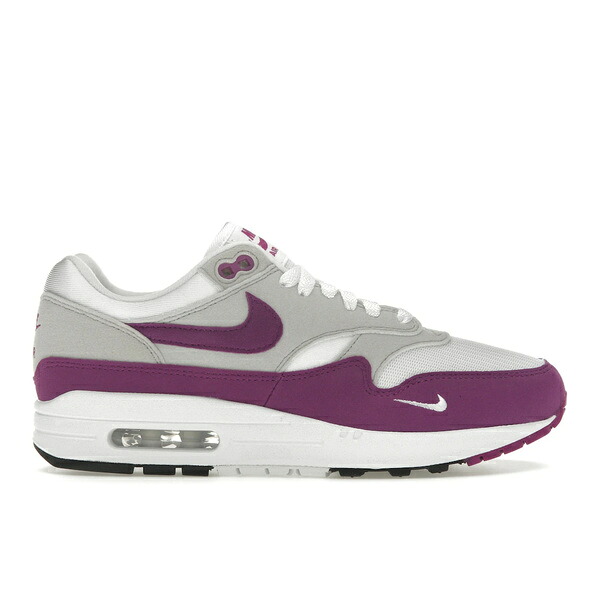Nike ナイキ レディース スニーカー  【Nike Air Max 1 \u002787 Bold Berry (Women\u0027s)】  大きさ US_6(23.0糎) White/Bold Berry/Neutral Grey/Black