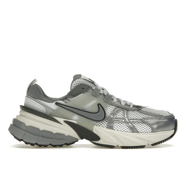 Nike ナイキ レディース スニーカー  【Nike V2K Run Pure Platinum Wolf Grey (Women\u0027s)】  大きさ US_7(24.0糎) Pure Platinum/Wolf Grey/Cool Grey/Metallic Cool Grey