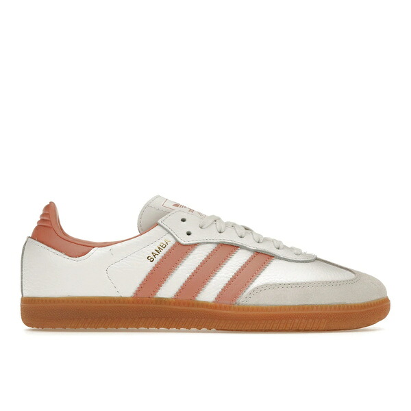 adidas アディダス レディース スニーカー  【adidas Samba OG White Wonder Clay Gum (Women\u0027s)】  大きさ US_W_10.5 Cloud White/Wonder Clay/Crystal White