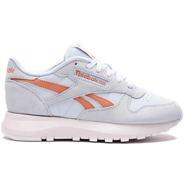 Reebok リーボック レディース スニーカー  【Reebok Classic Leather SP Glass Blue (Women\u0027s)】  大きさ US_6(23.0糎) Glass Blue/Glass Blue/Canyon Coral