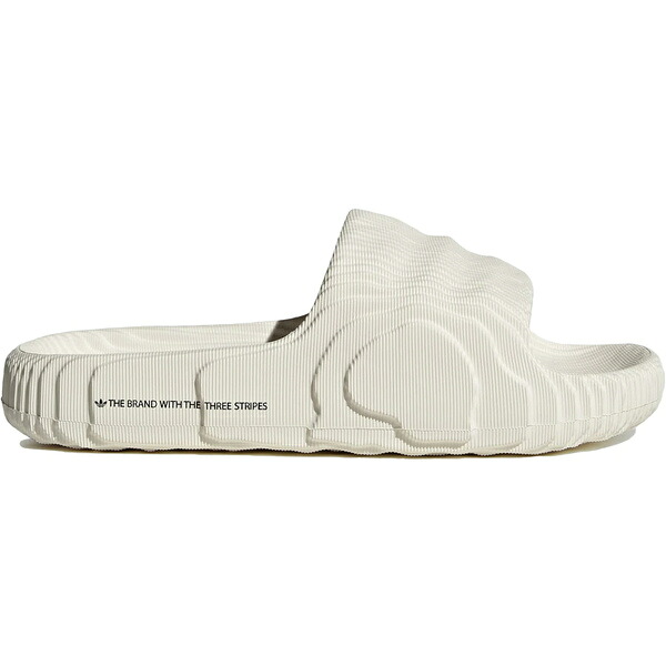 adidas アディダス レディース スニーカー 【adidas Adilette 22 Slides Off White (Women's)】 サイズ US_W_10 Off White/Off White/Core Black|asty