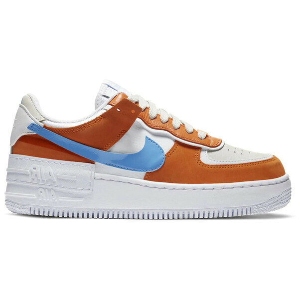 Nike ナイキ レディース スニーカー  【Nike Air Force 1 Low Shadow Rust Blue (Women\u0027s)】  大きさ US_7(24.0糎) Rust/Blue/White