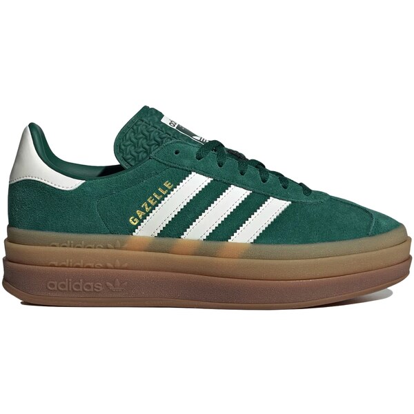 adidas アディダス レディース スニーカー  【adidas Gazelle Bold Collegiate Green (Women\u0027s)】  大きさ US_6(23.0糎) Collegiate Green/Off White/Gold Metallic