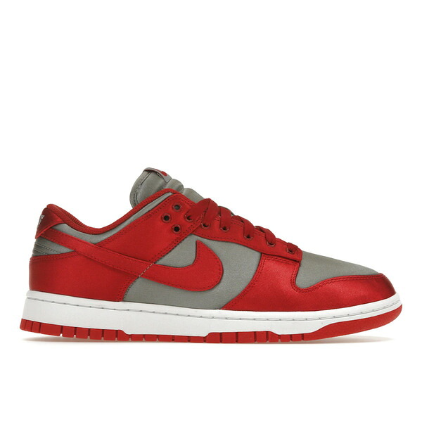 Nike ナイキ レディース スニーカー  【Nike Dunk Low UNLV Satin (Women\u0027s)】  大きさ US_7.5(24.5糎) Medium Grey/Varsity Red-White