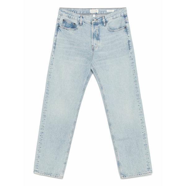 ひな形 メンズ ジーンズズボン下 ボトムス Logo-tag jeans Blue