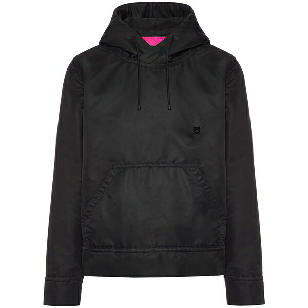 ヴァレンティノ ガラヴァーニ メンズ パーカー・スウェットシャツ アウター Stud-detail padded hoodie Black