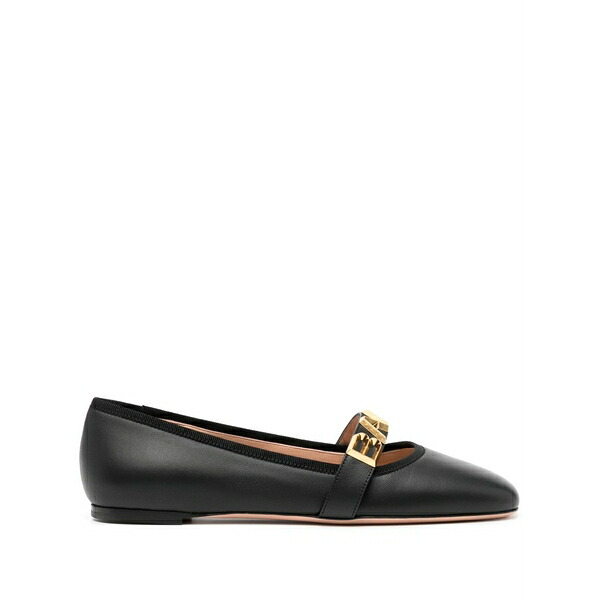 バリー レディース サンダル シューズ Balby leather ballerina shoes Black｜asty