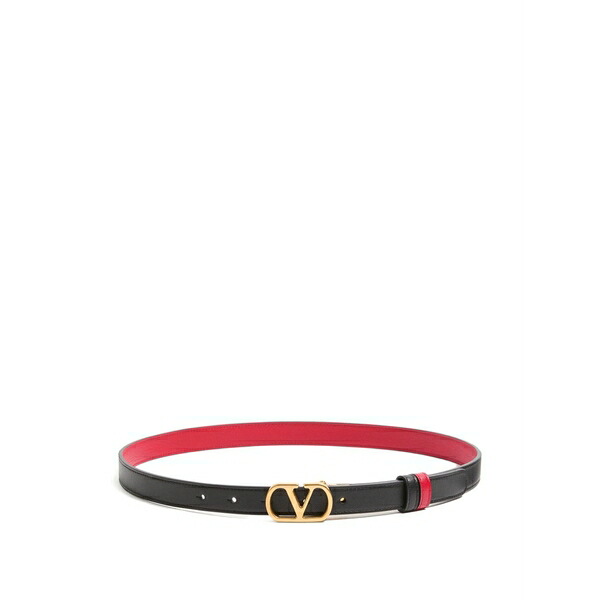 ヴァレンティノ ガラヴァーニ レディース 三尺帯 添え物 Vlogo signature reversible belt Black