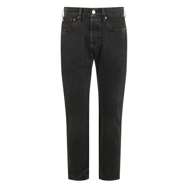 リーバイス メンズ デニムパンツ ボトムス Logo-patch jeans Grey