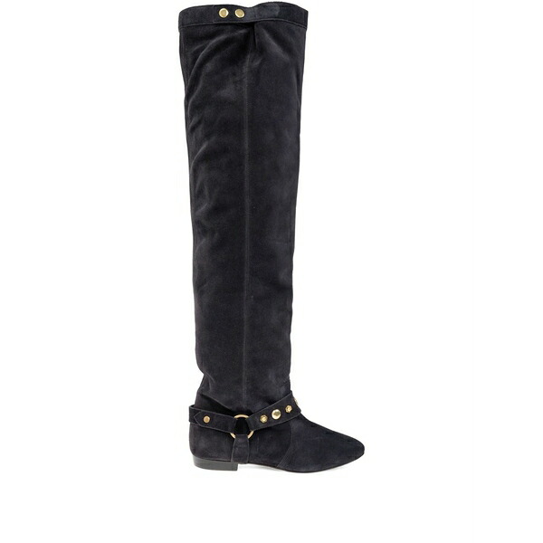 イザベル マラン レディース ブーツ シューズ Slouch knee-high boots Blue｜asty