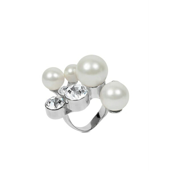 ドリス・ヴァン・ノッテン レディース リング アクセサリー Ornamented ring Silver|asty