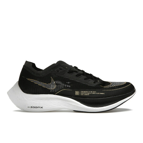 Nike ナイキ メンズ スニーカー 【Nike ZoomX Vaporfly Next% 2 Black Metallic Gold Coin】 サイズ US_8.5(26.5cm) Black/Metallic Gold Coin/White|asty