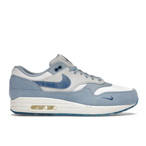 Nike ナイキ メンズ スニーカー 【Nike Air Max 1 Premium Blueprint】 サイズ US_9.5(27.5cm) White/Dark Marina Blue/Leche Blue|asty