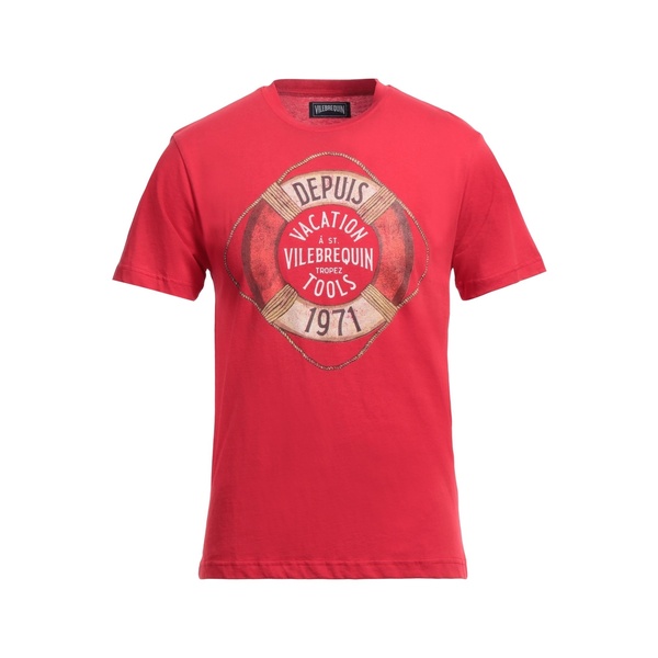 【送料無料】 ヴィルブレクイン メンズ Tシャツ トップス T-shirts Red|asty