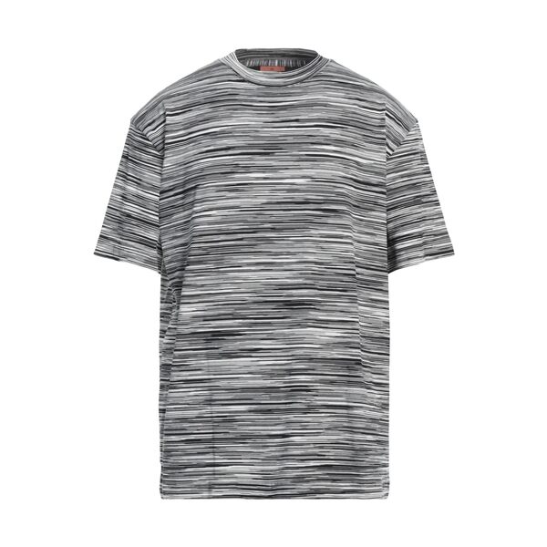 【送料無料】 ミッソーニ メンズ Tシャツ トップス T-shirts Black｜asty