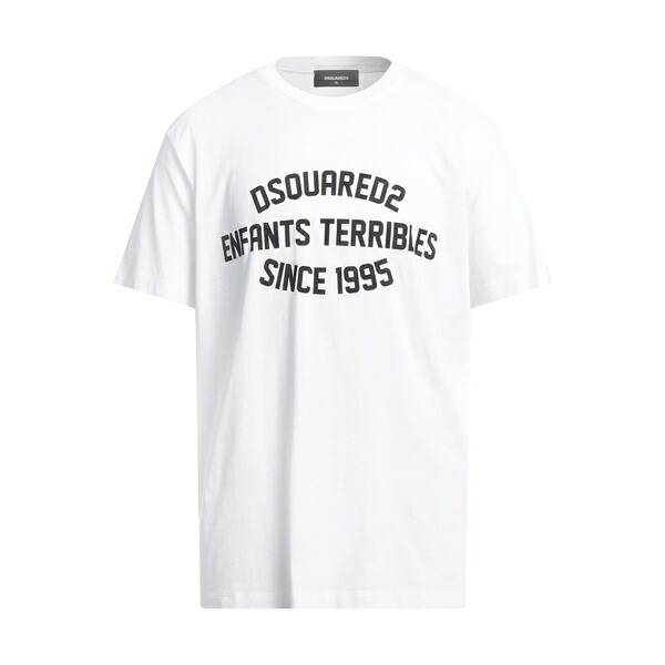 【送料無料】 ディースクエアード メンズ Tシャツ トップス T-shirts White 24,600円