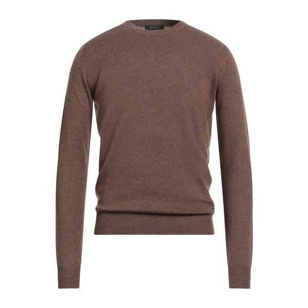 【送料無料】 アラゴナ メンズ ニット&セーター アウター Sweaters Brown