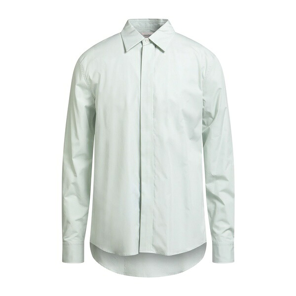 【送料無料】 マックイーン メンズ シャツ トップス Shirts Green|asty