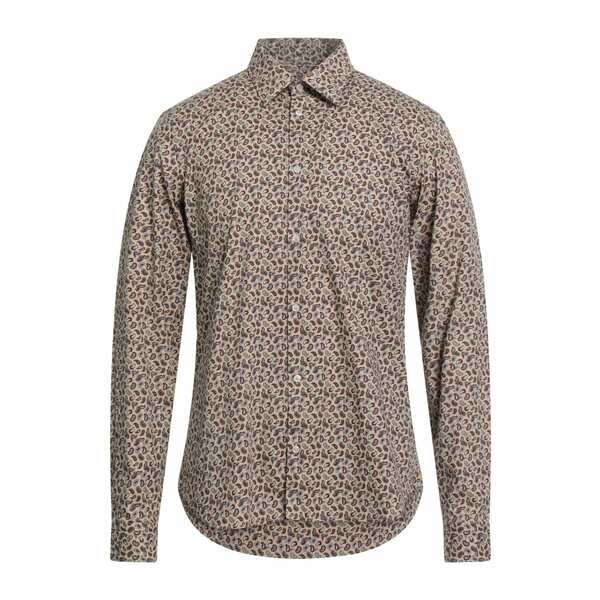 【送料無料】 マニュエル リッツ メンズ シャツ トップス Shirts Beige